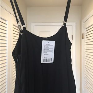 Urban Outfitters simple Black maxi Dress